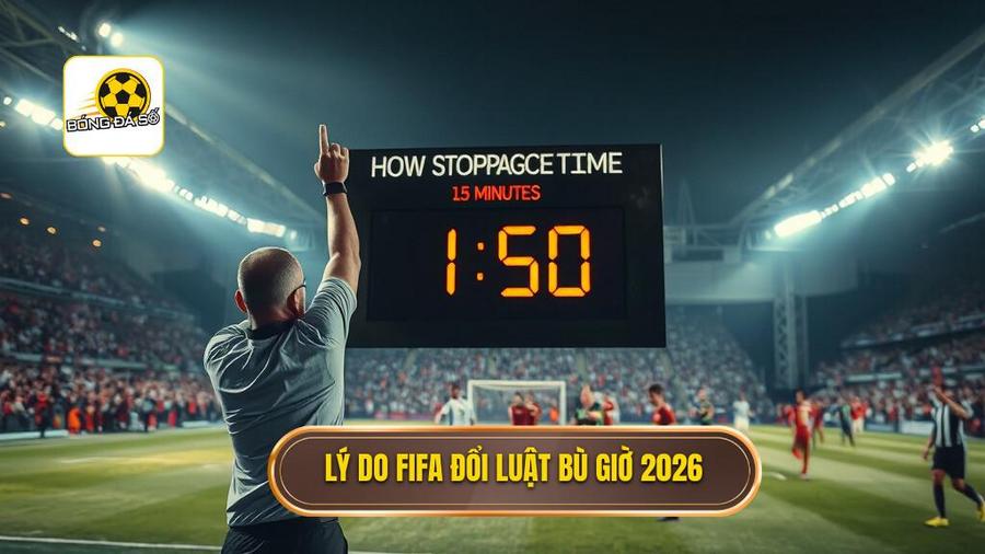 Tại sao FIFA phải ban hành Luật bù giờ mới nhất 2026?