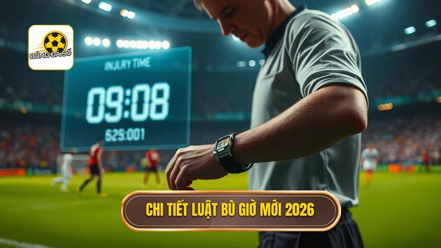 Chi tiết các thay đổi trong Luật bù giờ mới nhất 2026