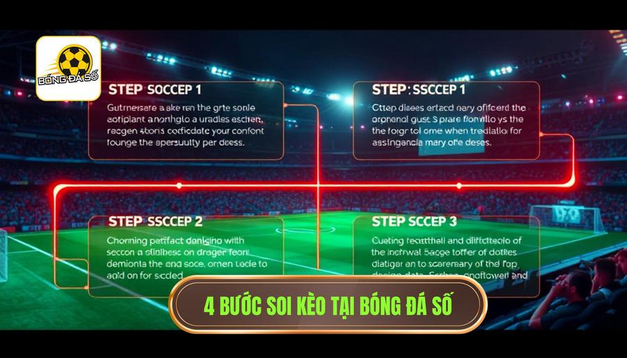 Soi kèo nhanh – chốt kèo gọn: Nghệ thuật làm chủ cuộc chơi cá cược bóng đá 2 Quy trình 4 bước Soi kèo nhanh – chốt kèo gọn tại BÓNG ĐÁ SỐ